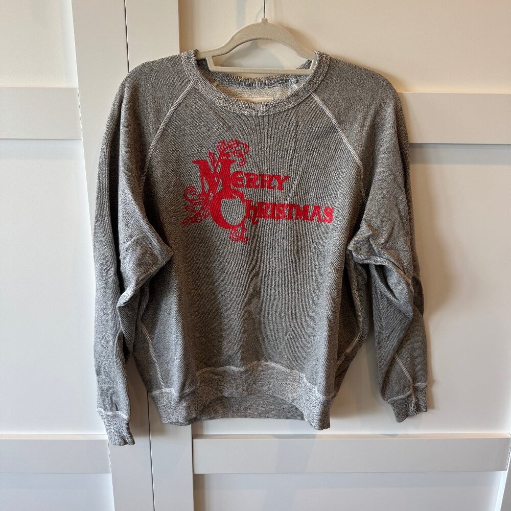 The Great. Christmas College Sweatshirt Size 1